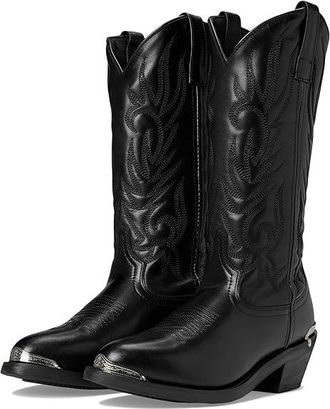 Laredo Brentwood Cowboy Boots Black : 10.5 3E - Extra Wide, Leather