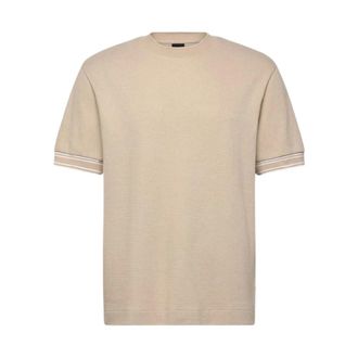 HUGO BOSS Hugo, T-Shirts, male, Beige, Size: XL C-Tigerman 47 T-shirt