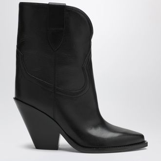 Isabel Marant Stivali Leyane texani in pelle neri