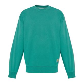 Carhartt Work in Progress Carhartt Wip, Sweatshirts, male, Green, Size: XL Long-sleeve sweatshirt