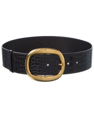 Tom Ford 50Mm Croc-Embossed Leather Belt