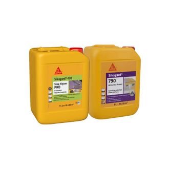 Sika Paquete De Tratamiento Y Protecci&oacute;n Sika - Sikagard-130 Stop Algues Pro 5l - Sikagard-790 All-in-one 5l