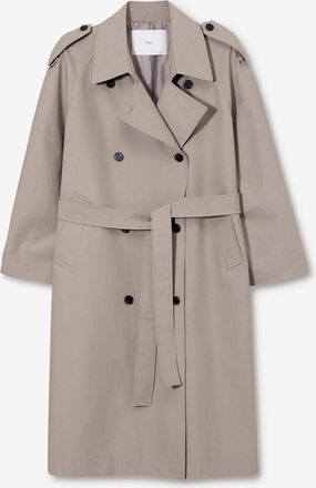 Dunst Trenchcoat aus Baumwolle