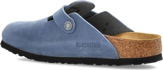 Birkenstock Mules Boston con fibbia - Blu