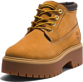 Timberland Stone Street Waterproof Platform Boot in Wheat at Nordstrom, Size 6