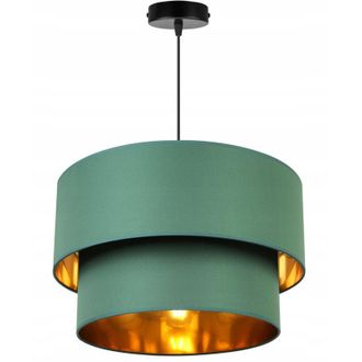 OEM L&aacute;mpara Colgante &Uacute;nica Pantalla Dorada Selecci&oacute;n Media