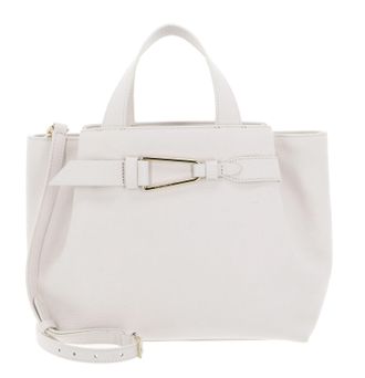 Coccinelle Malory Handbag Grained Leather White