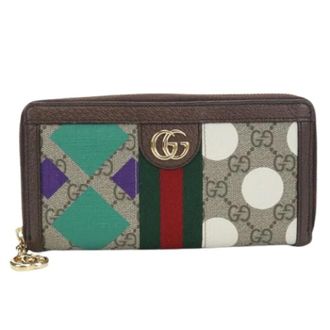 Gucci Pre-owned Wallets, female, Multicolor, Size: ONE SIZE Pre-owned Vintage Long Wallet (bi-fold)