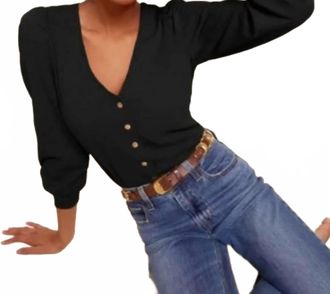 Nation Ltd Bentley Utility Shirt In Jet Black