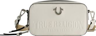 True Religion Double-Zip Horseshoe Camera Bag in White at Nordstrom