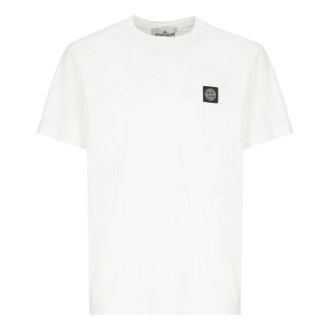 Stone Island 2100027 60/2 Slim-Fit T-Shirt White L1S1521000-27S0013-V0001