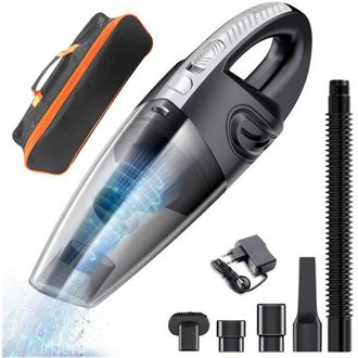 OEM Aspiradora De Mano, 3000 Pa, Recargable, Port&aacute;til, Ligera, Mini Aspiradora, Aspiradora 3 En 1 Para Coche Con Motor Sin Escobillas, Para Coche, Mascota