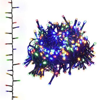 vidaXL Vidaxl - Tira de luces compacta con 1000 led pvc multicolor 25 m
