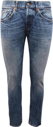 Dondup George Skinny Fit Broek - Heren - Skinny Jeans - Blauw - W32 - Katoen - Jeans