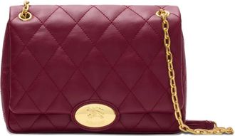 Burberry Borsa a spalla Strand media trapuntata - Rosso