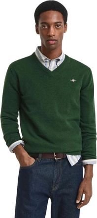 GANT Hombre, Jerseys, Verde, Talla: S