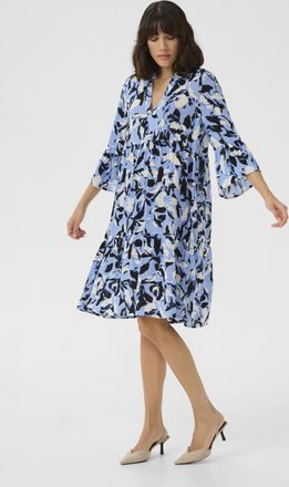 Kaffe Jurk A-shape blue multi