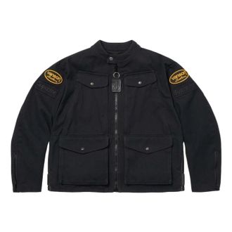 SUPREME x Vanson SS26 Leathers Cordura Jacket Black SUP-SS26-054-BLK
