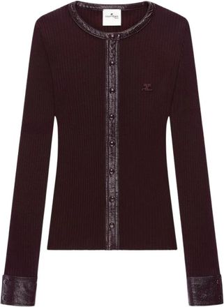 Courr&egrave;ges Courreges Truien - Dames - Vesten - Rood - M - Truien & Vesten