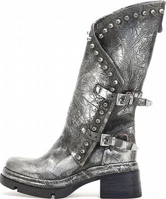 A.S.98 Womens Easton Boot In Antique Silver