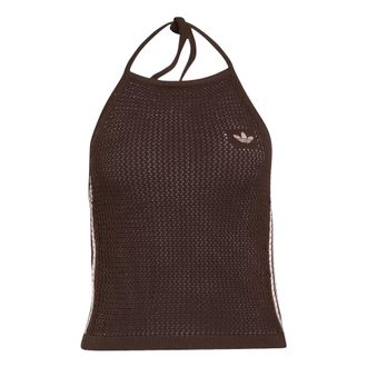 adidas (WMNS) adidas Crochet Top Asia Sizing Brown KC6484