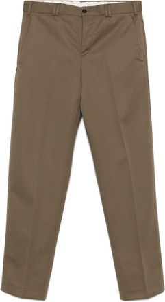 Pantaloni Torino Pt Torino Green Wool Trousers