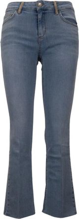 Liu Jo Boot-cut Jeans - Dames - Bootcut Jeans - Blauw - W29 - Katoen - Jeans