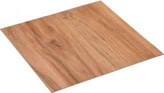 vidaXL Tablones De Suelo Autoadhesivos Madera Clara 30,5 X 30,5 Cm Vidaxl