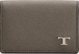 Tod's Portacarte di credito T Timeless Tods in pelle a grana