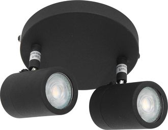 Steinhauer Mexlite - Foco - Upround Led - Negro - Metal - &Oslash; 24cm - Gu10