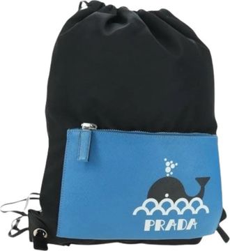 Prada Pre-owned Vintage Backpack - unisex - Vintage Rugzakken - Veelkleurig - ONE Size - Leer - Vintage