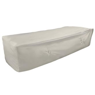 Oviala Funda de jard&iacute;n, beige, para 2 sillones rinconeros y 1 tumbona