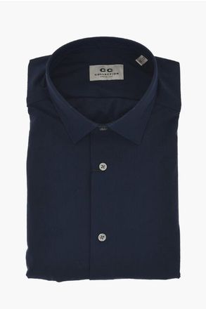 Corneliani CC COLLECTION Solid Nylon Shirt size 38