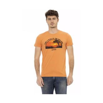 Trussardi Hombre, Camisetas, Naranja, Talla: XL