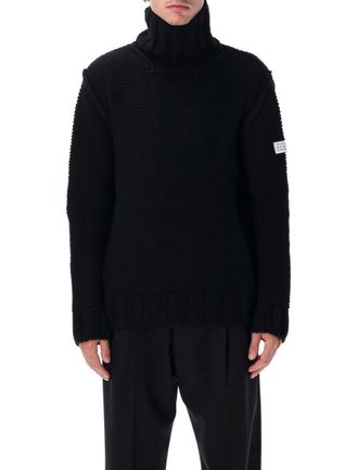 Maison Margiela Chunky Wool Turtleneck Jumper