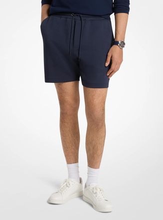 Michael Kors Logo Pocket Cotton Blend Shorts