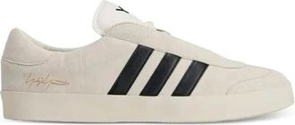 Yohji Yamamoto Schoenen, Heren, Wit, 42 1/2 EU, Leer, Gazelle Sneakers