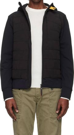 Parajumpers Manfred Hybrid Jacket In Black