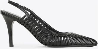 Isabel Marant Pysma Pump - Dames - Pumps - Zwart - 36 EU - Leer - Schoenen