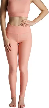 Coolibar Womens Bayshore Ruche Swim Shorts, UPF 50+ Sun Protection in Soft Blush Peach at Nordstrom, Size Xx-Large