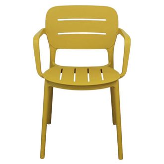Milani Home Hazel - Set 4 Poltrone In Polipropilene Impilabili