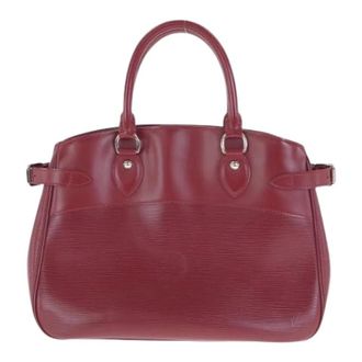 Louis Vuitton Pre-owned Handbags, female, Red, Size: ONE SIZE Pre-owned Passy PM Epi Leather Tote Bag