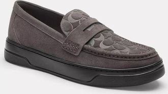 Coach Hybrid Loafer With Signature Print