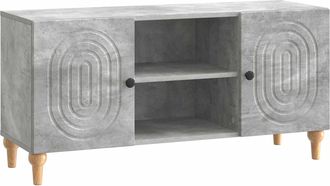 vidaXL Mueble De Tv Gris Hormig&oacute;n 102 X 34,5 X 50 Cm Vidaxl