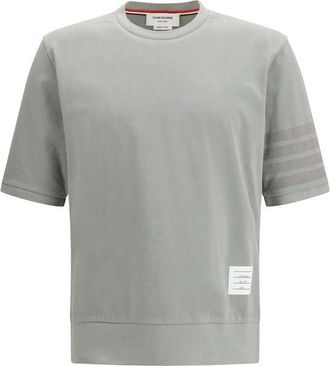 Thom Browne Gray Cotton Mens Sportswear