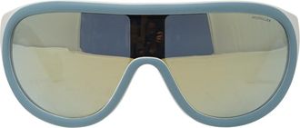 Moncler ML0047 86C witte zonnebril