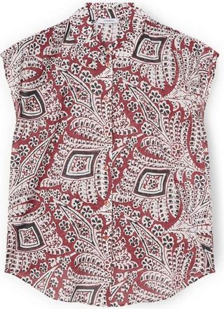 Motivi Shirts - Dames - Overhemden - Rood - S - Katoen - Overhemden