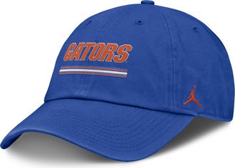 Nike Mens Florida Primetime Campus Club Jordan Brand College Adjustable Hat in Blue | JC014EVUFN-2GH
