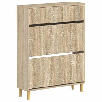 vidaXL Armario Zapatero Delft 78 X 24 X 103 Cm Madera De Ingenier&iacute;a Vidaxl