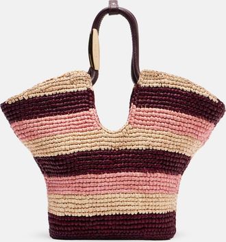 Zimmermann Bolso Goldentime Small de rafia